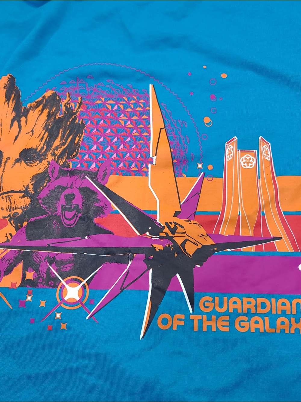 Disney marvel guardians of the galaxy oversized Shirt 1x+ - Picture 2 of 9